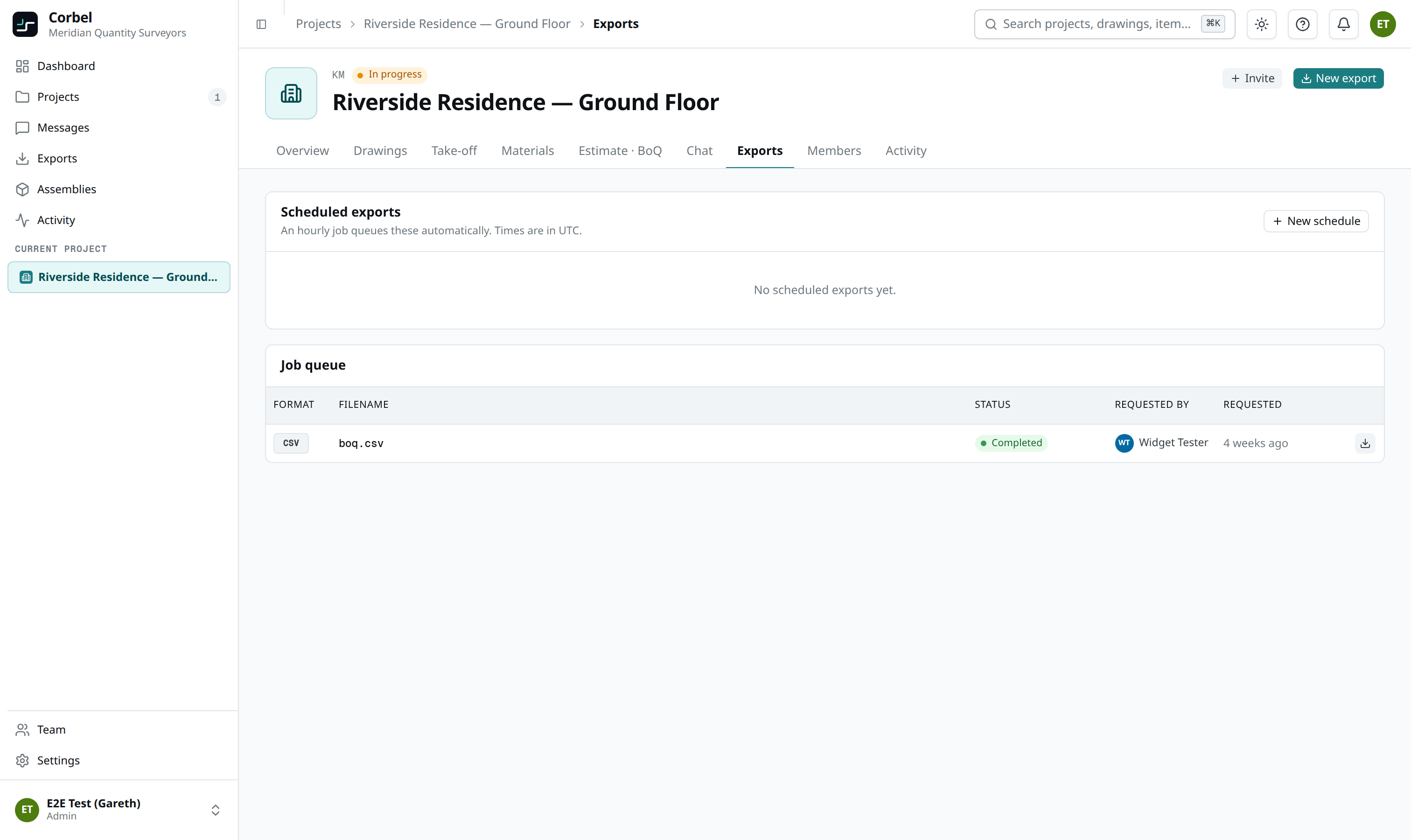 Export anywhere